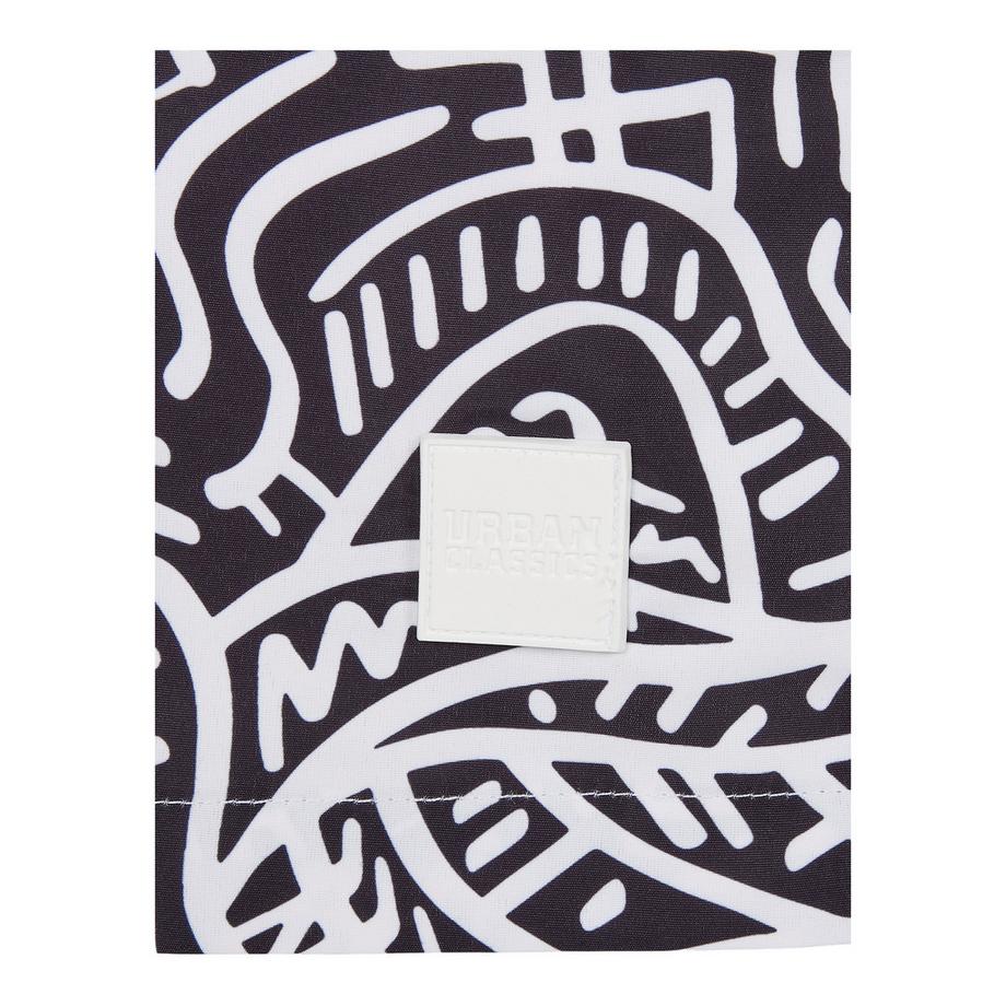 URBAN CLASSICS Gemusterte Badeshorts  