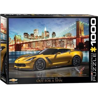 Eurographics  puzzle 2015 Chevrolet Corvette Z06 1000 Teile 