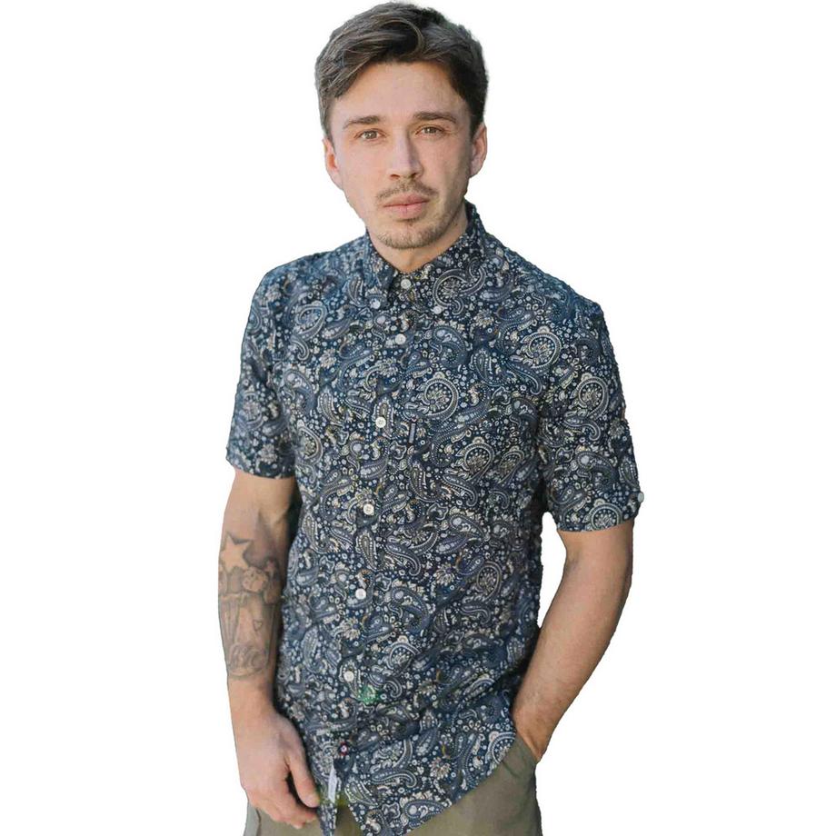 Lambretta  Ss25 Camicia Paisley 