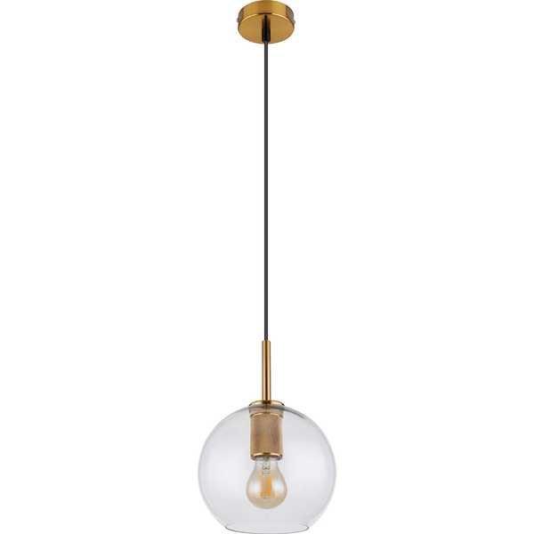 mutoni Lampe à suspension Adara laiton mat 1xE27  