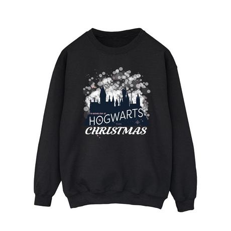 Harry Potter Hogwarts Bedrucktes Rundhals-Sweatshirt  