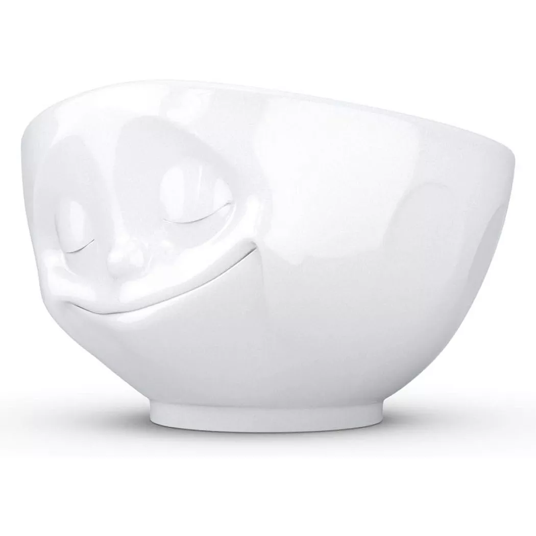 Grand bol Tassen en porcelaine 1000 ml - Heureux