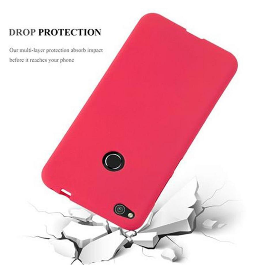 Cadorabo  Hülle für Huawei P8 LITE 2017  P9 LITE 2017 TPU Silikon Frosted 