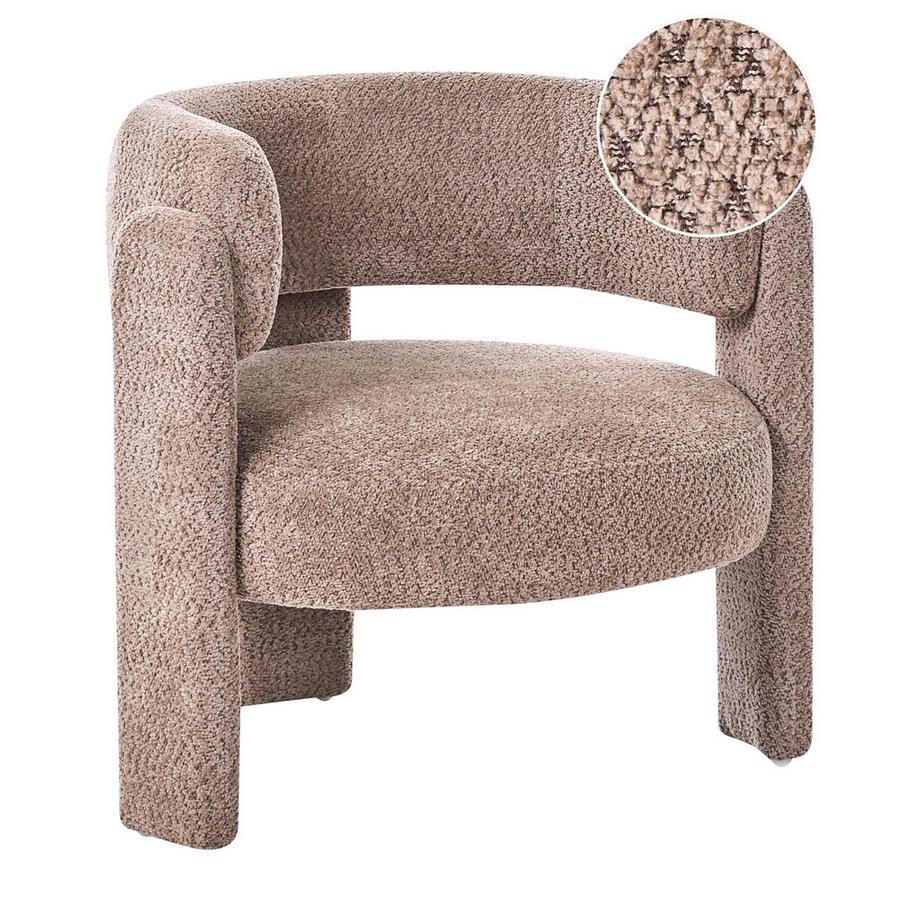 Sessel aus Chenillegewebe  BUREA