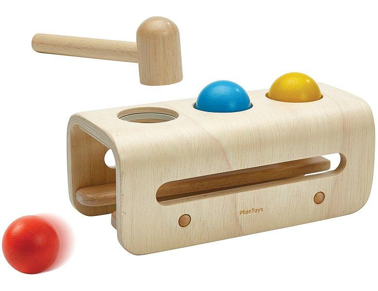 Plantoys  Kleinkind Hammerbank mit Kugeln 