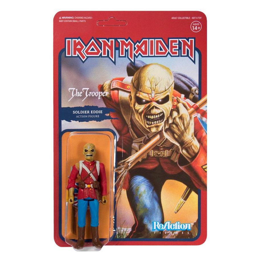 Mattel  Iron Maiden ReAction Actionfigur The Trooper 