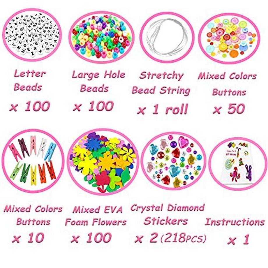 Activity-board  Bastelset Kinder DIY Kunsthandwerk Bastelkoffer Bastelbedarf zum basteln Pfeifenreiniger 