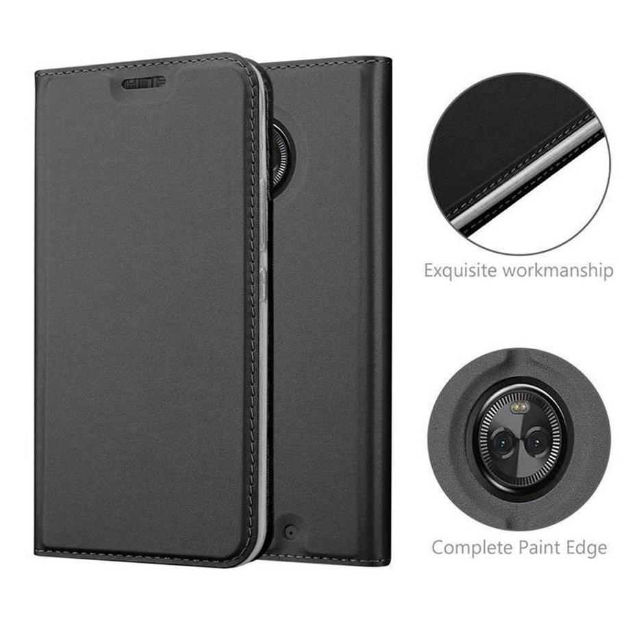 Cadorabo  Housse compatible avec Motorola MOTO X4 - Coque de protection avec fermeture magnétique, fonction de support et compartiment pour carte 