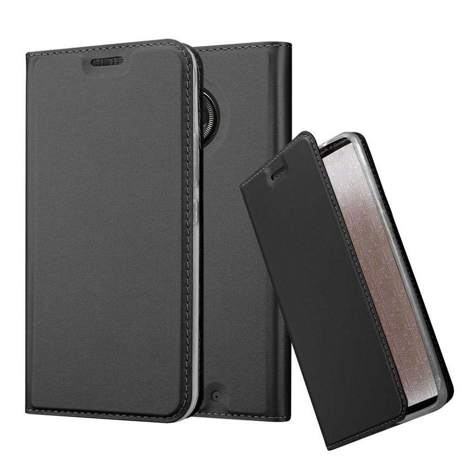 Housse compatible avec Motorola MOTO X4 - Coque de protection avec fermeture magnétique, fonction de support et compartiment pour carte