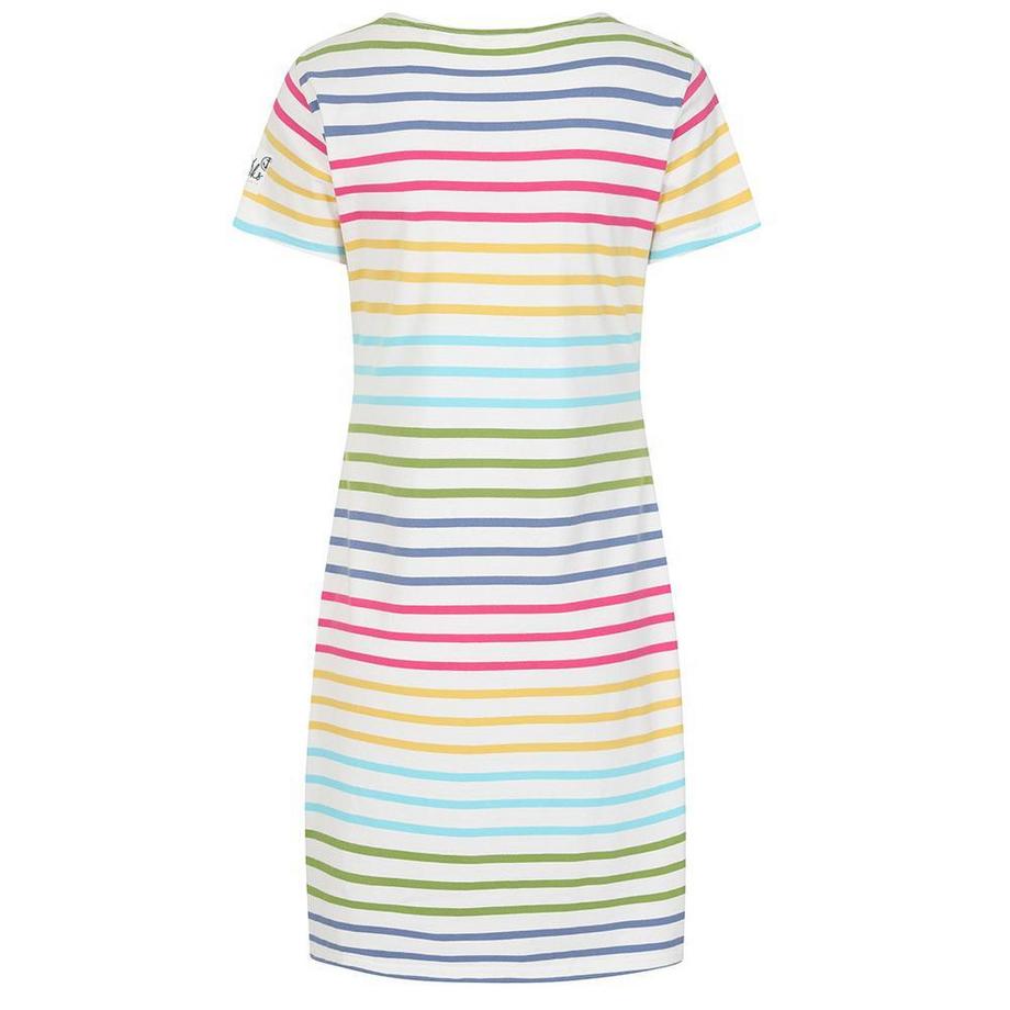 Lazy Jacks Gestreiftes T-Shirt Kleid  