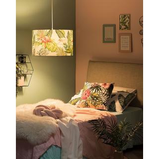 Beliani Lampe suspension en Polyester Moderne FLAMINGO  