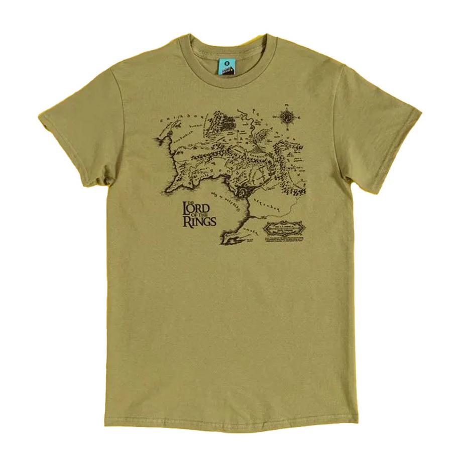 Middle Earth Map T-Shirt