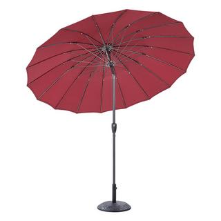 Beliani Parasol de jardin en Tissu BAIA  