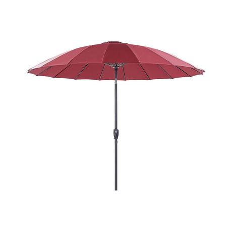 Beliani Parasol de jardin en Tissu BAIA  