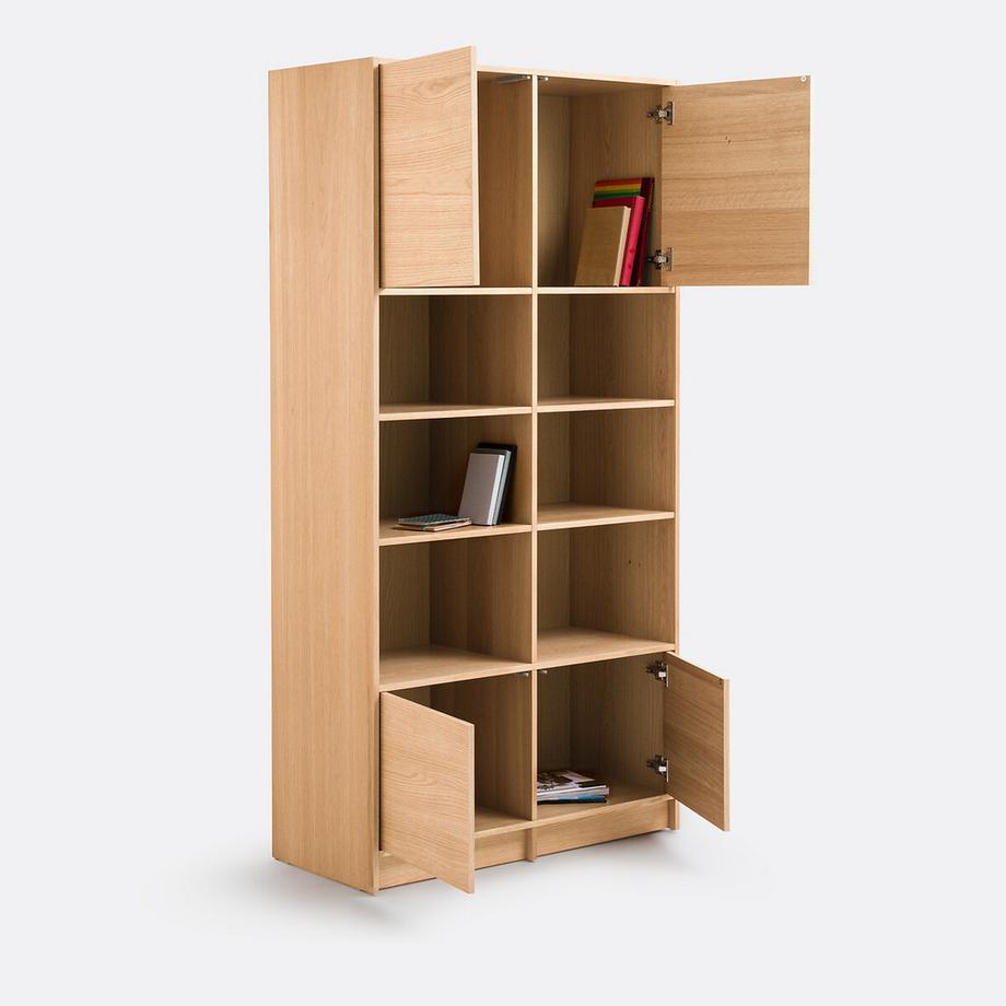 La Redoute Intérieurs Modulares Bücherregal mit 4 Türen  