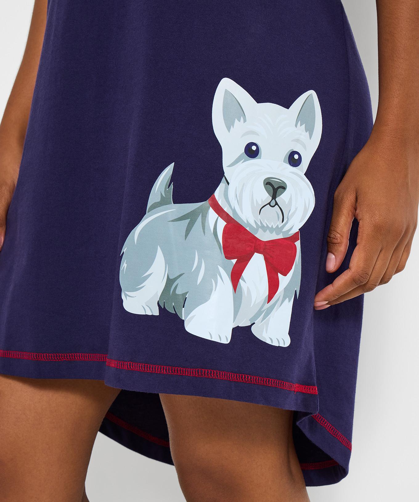 Joe Browns Chemise de Nuit Hiver Jersey à Carreaux  