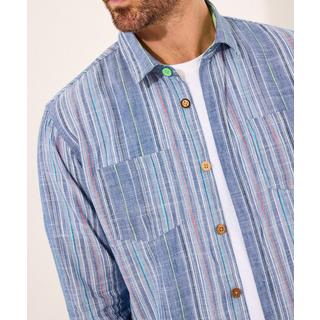 Joe Browns  Gestreiftes Denim-Langarmshirt 