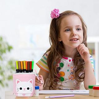 Only-bags.store Federmäppchen Reißverschluss, Federmäppchen Teenager, Student Federmäppchen, Ständer  