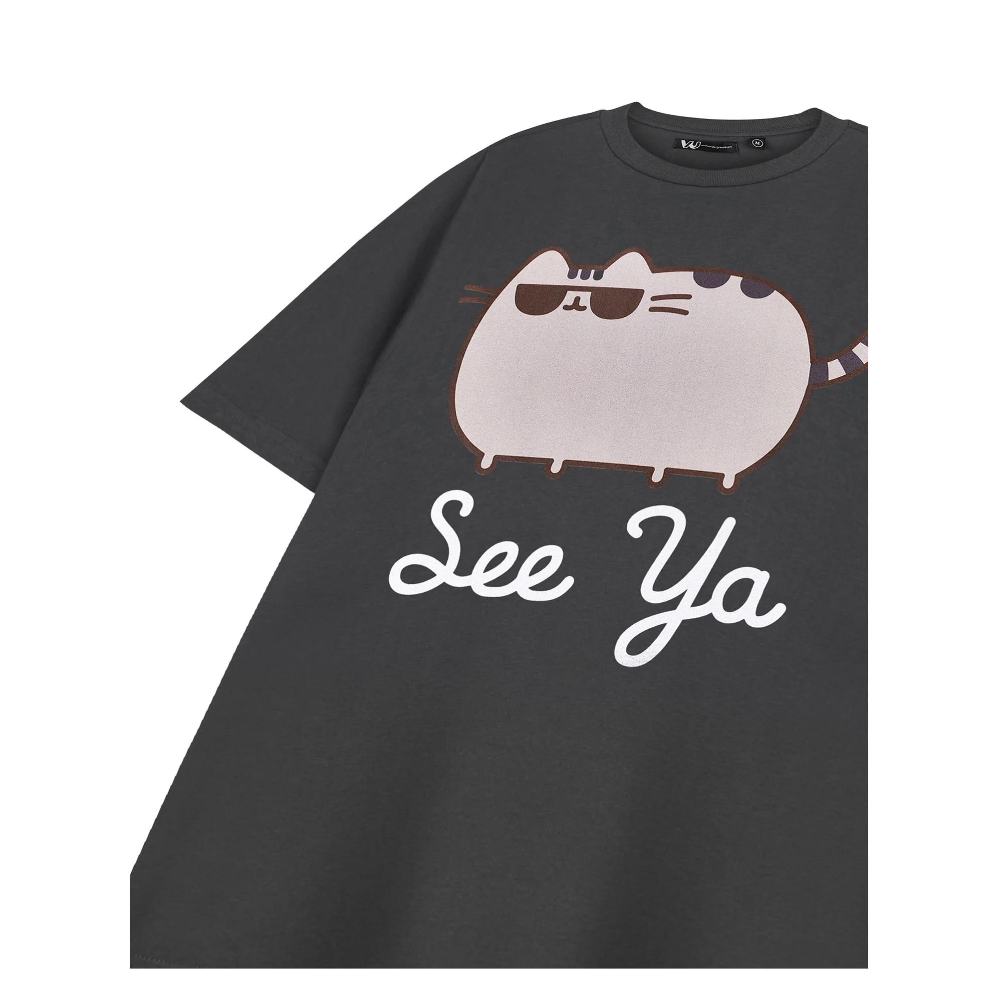 PUSHEEN  See Ya TShirt  kurzärmlig 