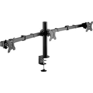 SpeaKa Professional  Support de table pour trois moniteurs avec 43.18 - 68 58 cm (17 - 27 pouces) 