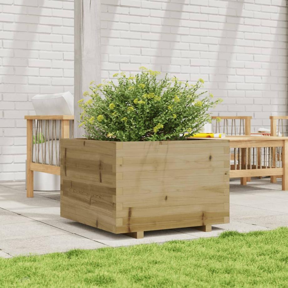 VidaXL Jardinière pinède imprégnée  