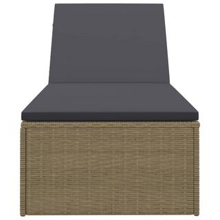 VidaXL Gartenliege poly-rattan  