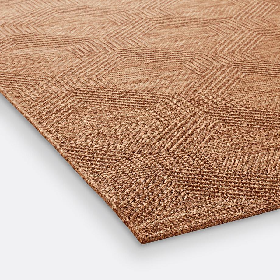 La Redoute Intérieurs Teppich mit Jute-Effekt  