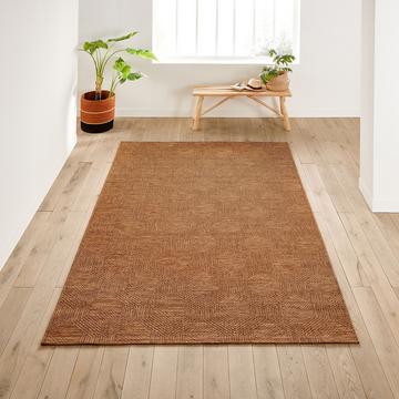 Tapis intérieur et extérieur effet jute