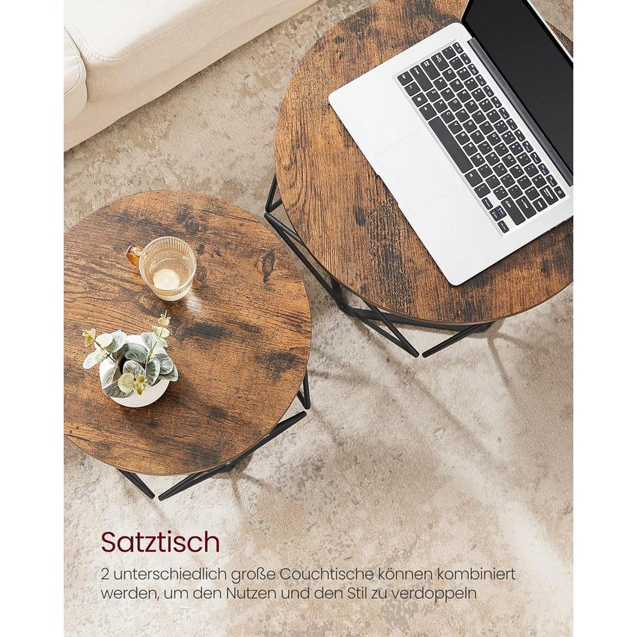 Songmics Couchtisch Set  