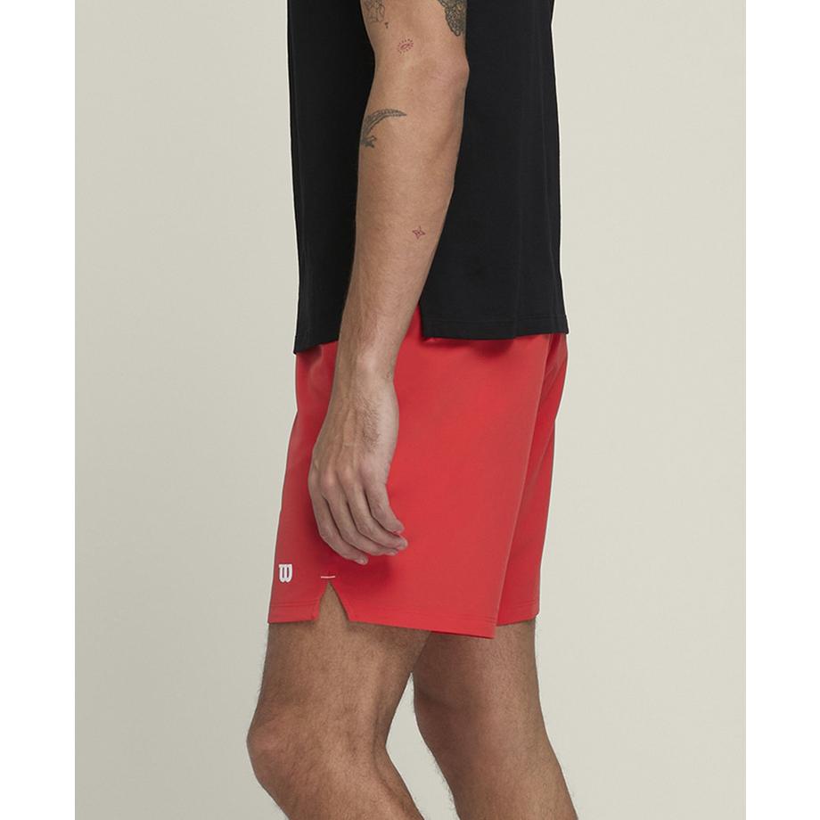 Wilson  Team Short 7in  Rot 