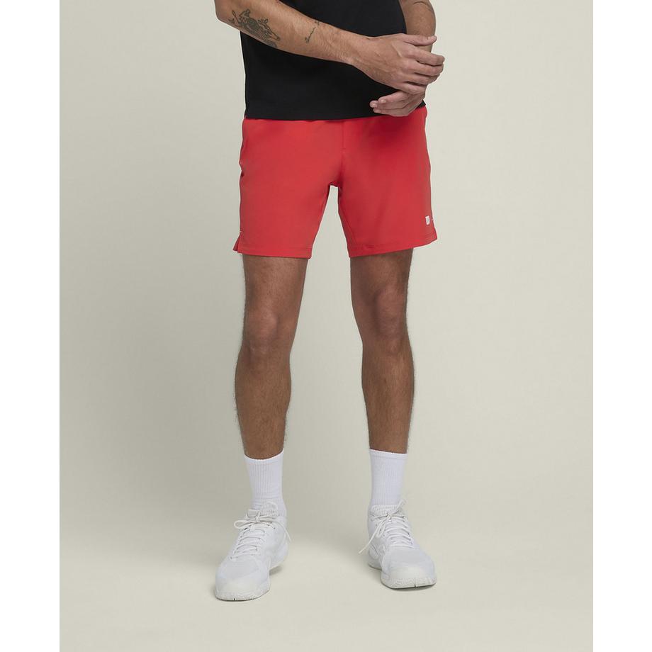 Team Short 7in  Rot