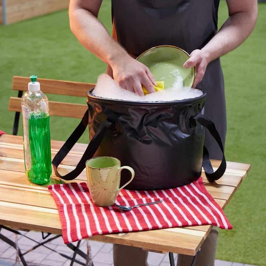 B2X  Faltbarer Eimer für Camping 15 Liter 