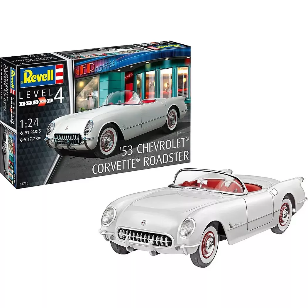 Revell - Level 4 1953 Corvette Roadster, Multicolor