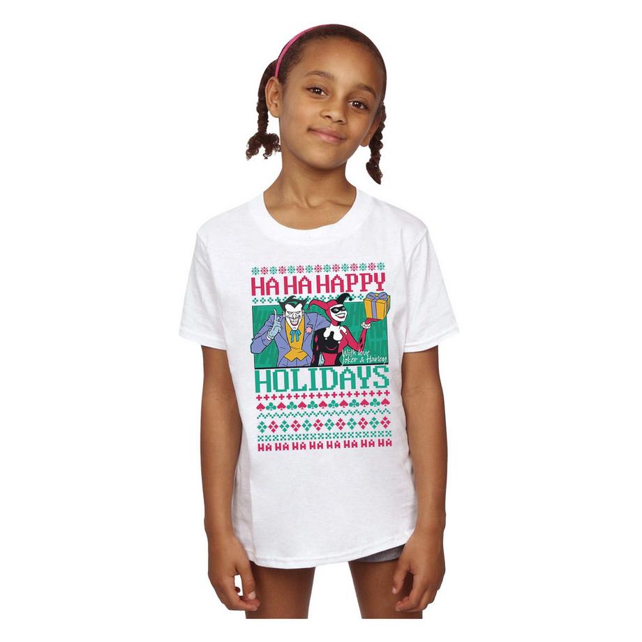 DC COMICS  Ha Ha Happy Holidays TShirt 