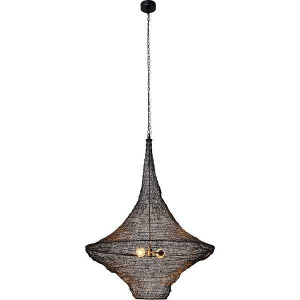 KARE Design Suspension Cocoon noire ronde 89  