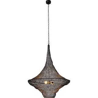 KARE Design Lampada a sospensione Cocoon tonda nera 89  