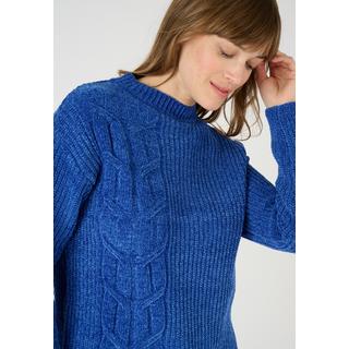 Damart  Zopfstrickpullover Chenille 