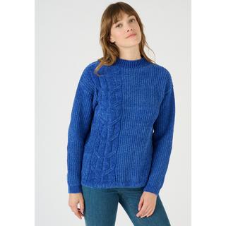 Damart  Zopfstrickpullover Chenille 