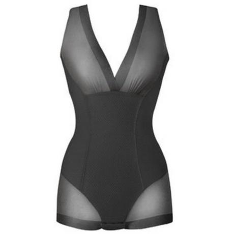 B2X  Intimo modellante per il corpo Shapewear, Nero - Taglia L 