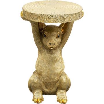 Table d&#039;appoint Animal Pig ronde 34