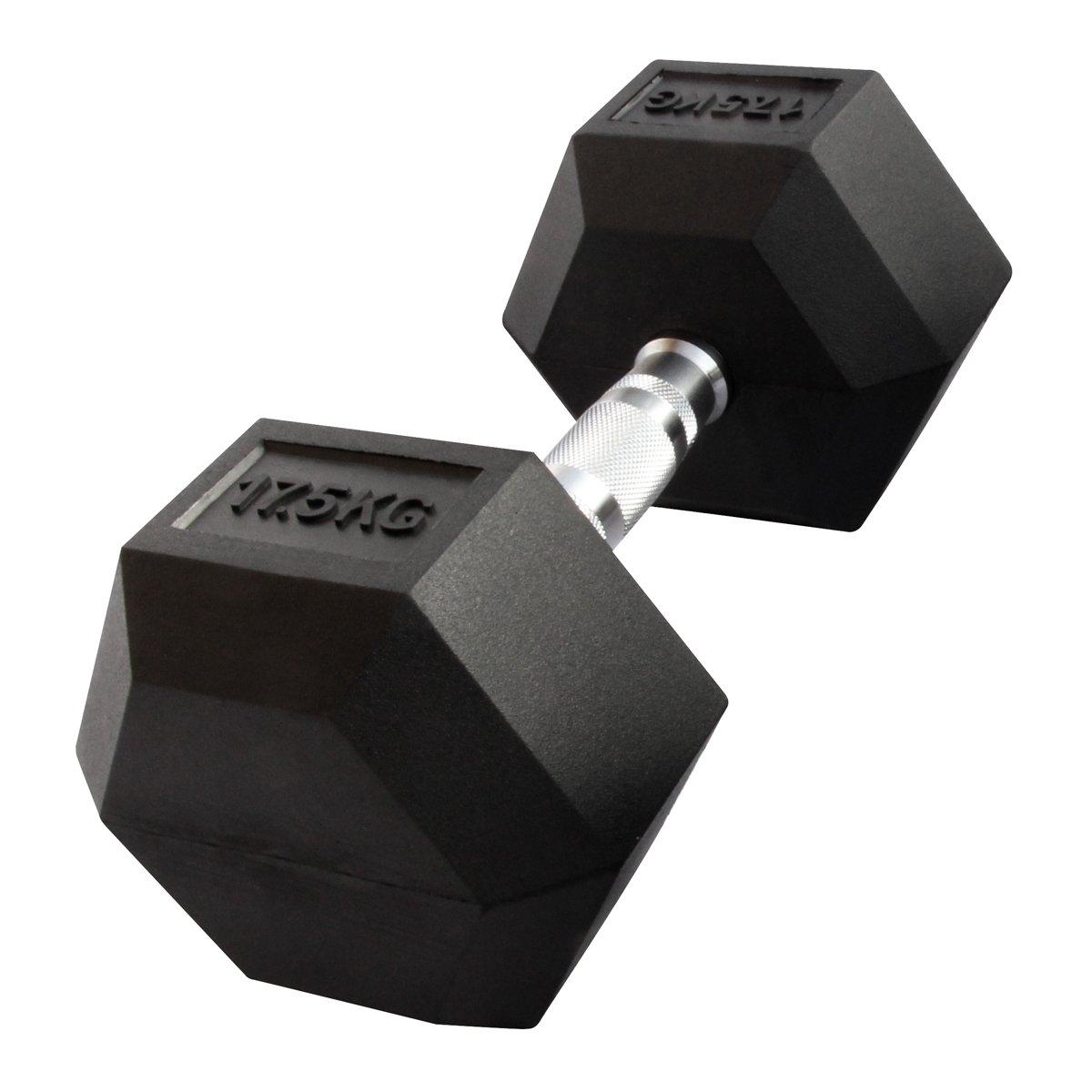 GladiatorFit  Hex Kurzhanteln “Dumbbells” aus Gummi 