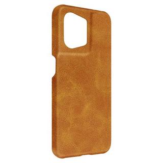 Avizar  Coque Oppo Reno 8 5G Simili Cuir Camel 