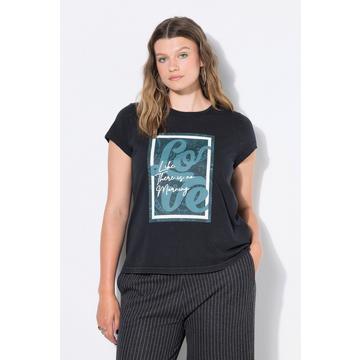 T-shirt coupe Classic, message à motif cachemire