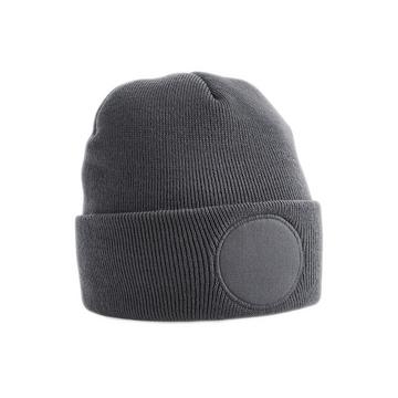 Runder Patch Beanie