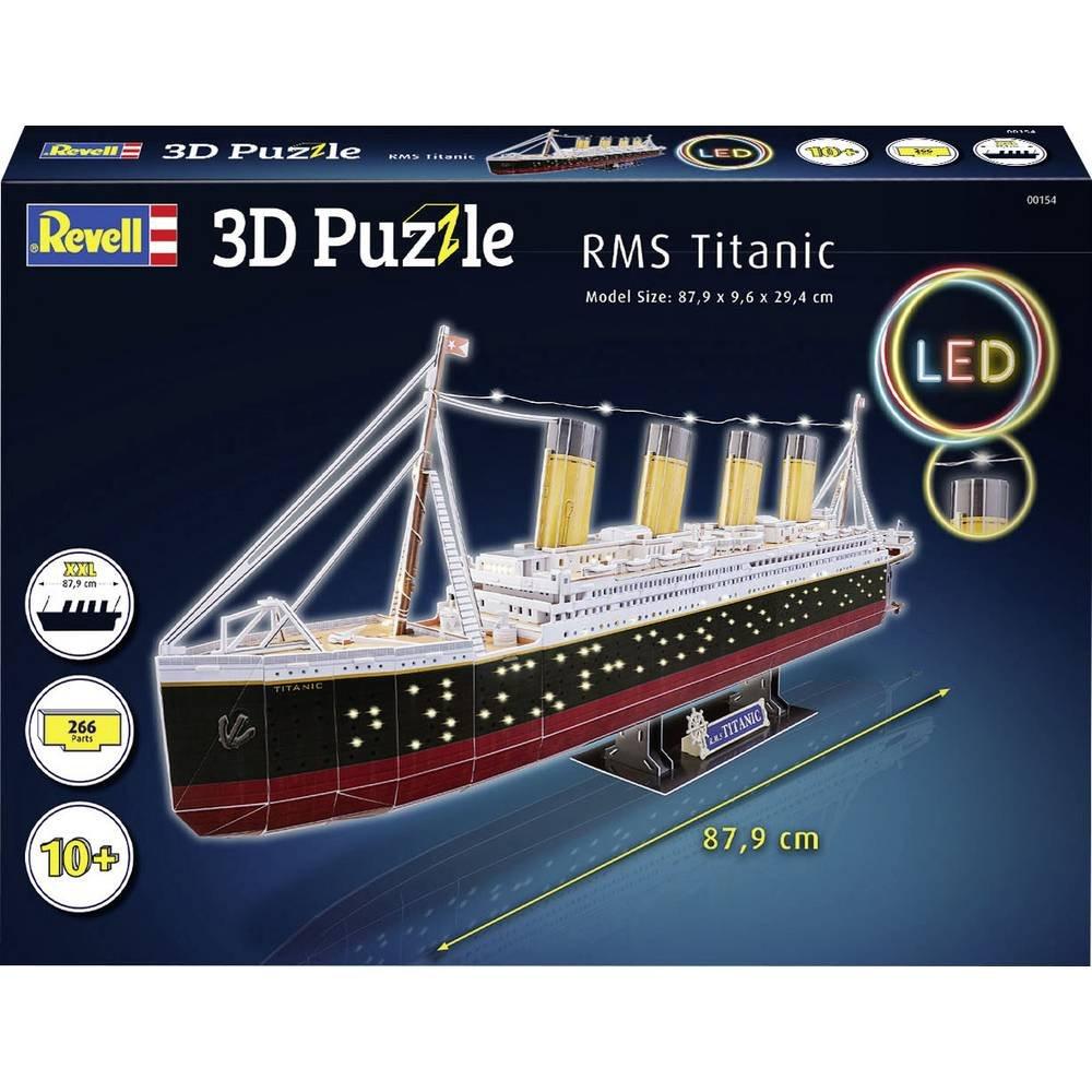 Revell  Puzzle RMS Titanic LED (266Teile) 