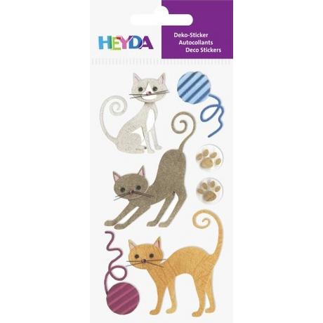 HEYDA  HEYDA Sticker Mix Katzen 