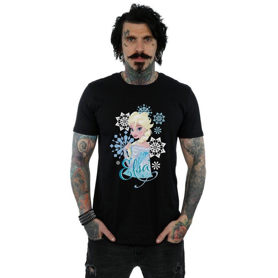 Disney Frozen Elsa T-Shirt Stampata  