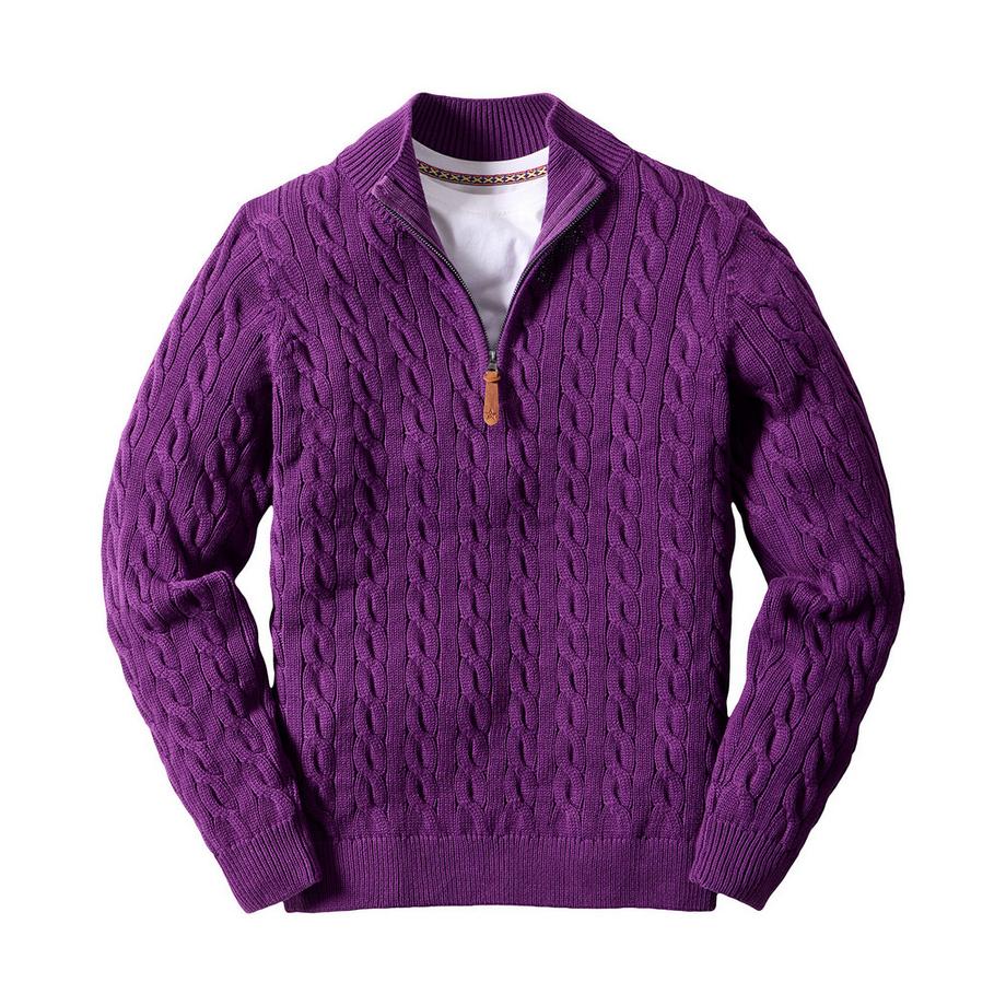 Joe Browns Felpa Collo Alto a Maglia Intrecciata  