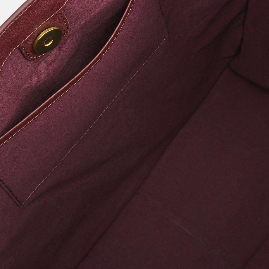 La Redoute Collections Solene Signature Shopper Pelle Liscia  