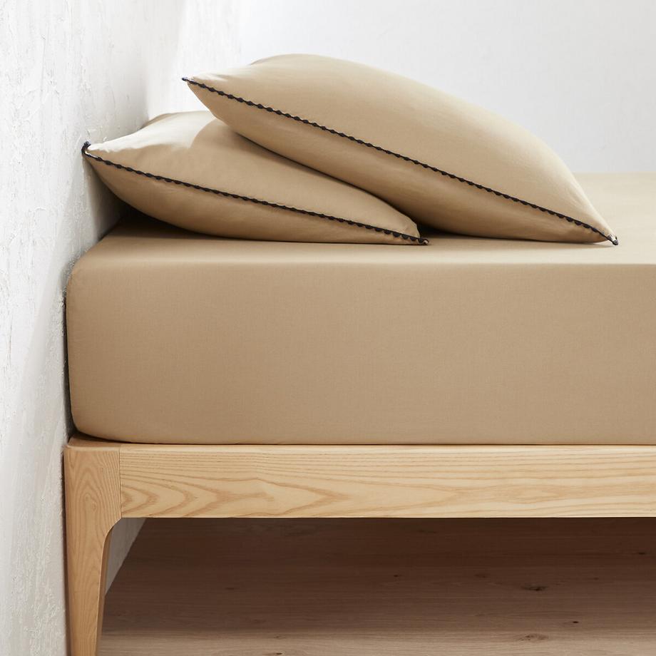 La Redoute Intérieurs Merida Fixleintuch aus vorgewaschener Baumwolle  